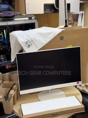 New Desktop Computer HP AiO 24 8GB AMD SSD 256GB