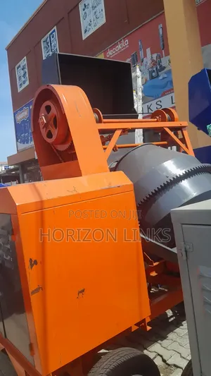 Concrete Mixer Self Loader Engine Haze