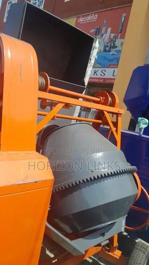 Concrete Mixer Self Loader Engine Haze