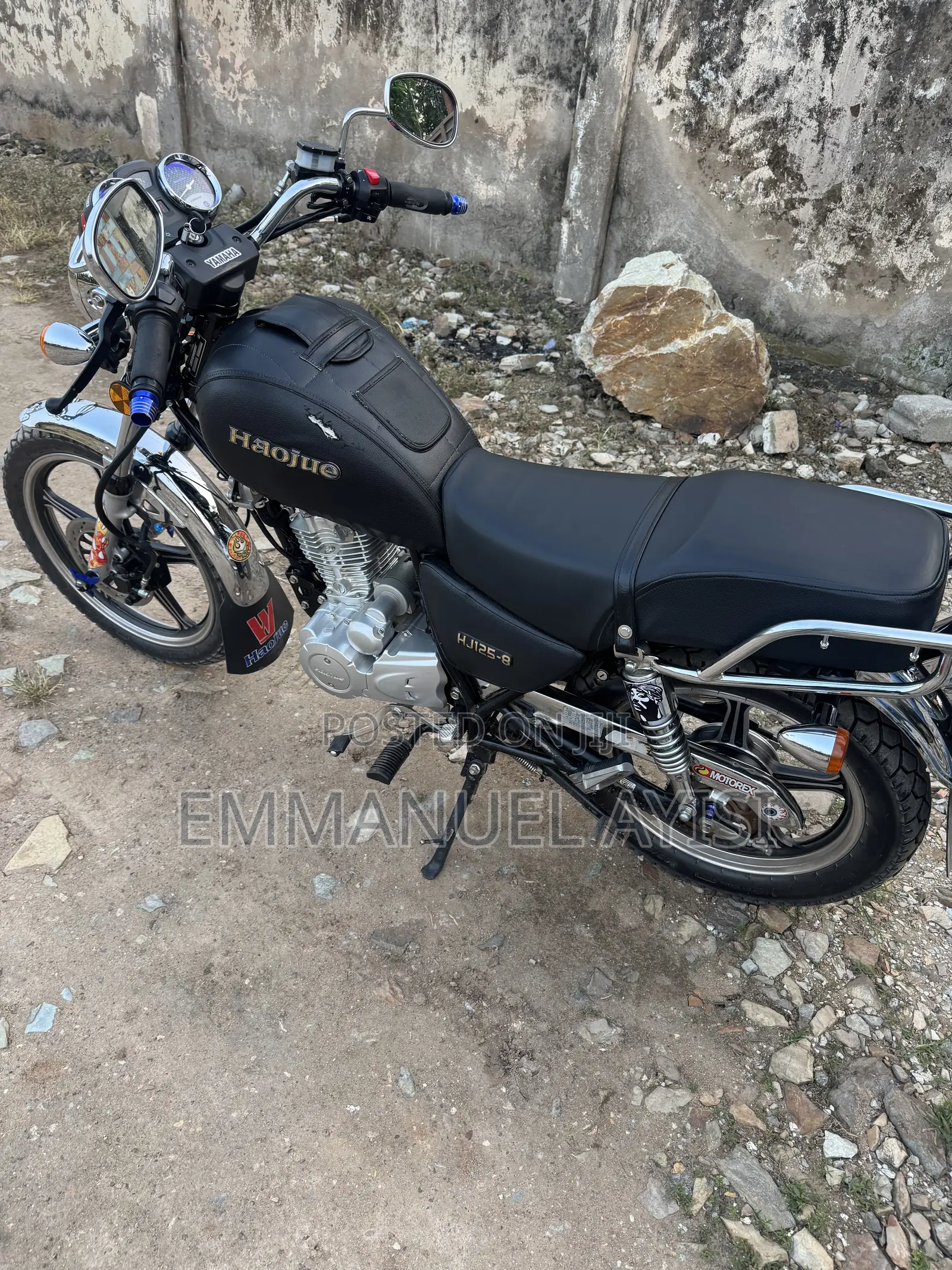 Haojue HJ125-8K 2026 Black