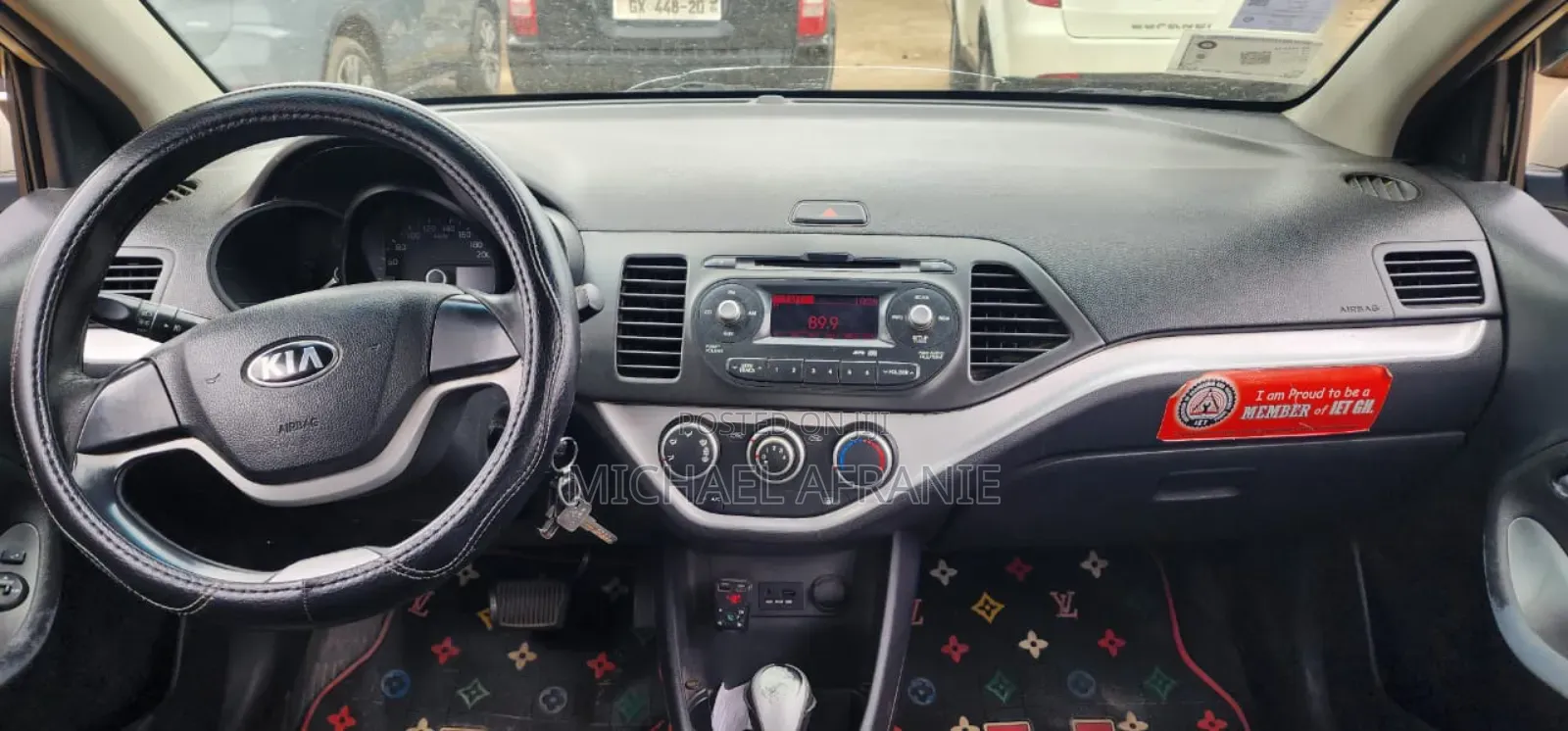 Kia Morning 2013 Off white