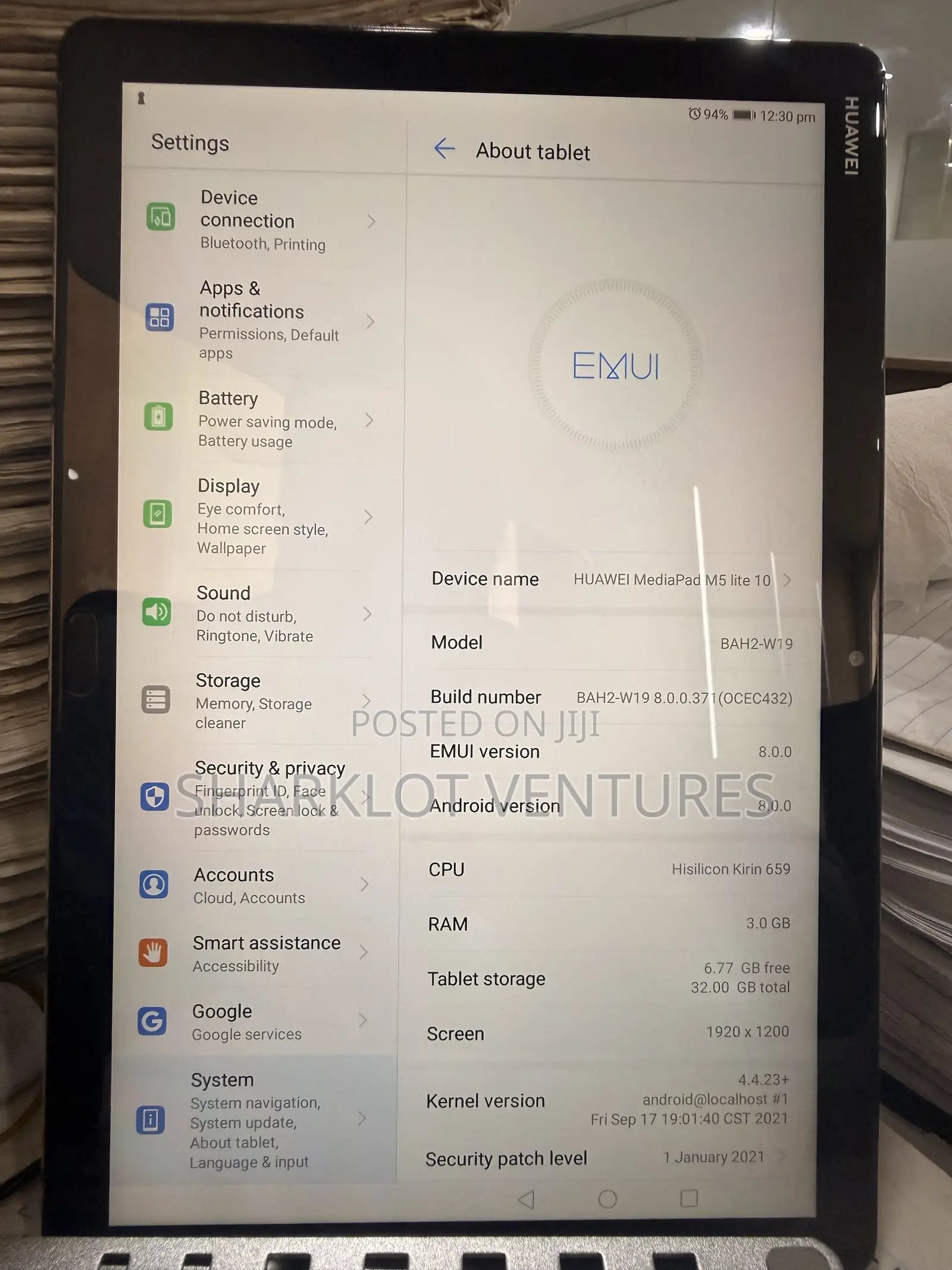 Huawei MediaPad M5 Lite 32 GB Gray
