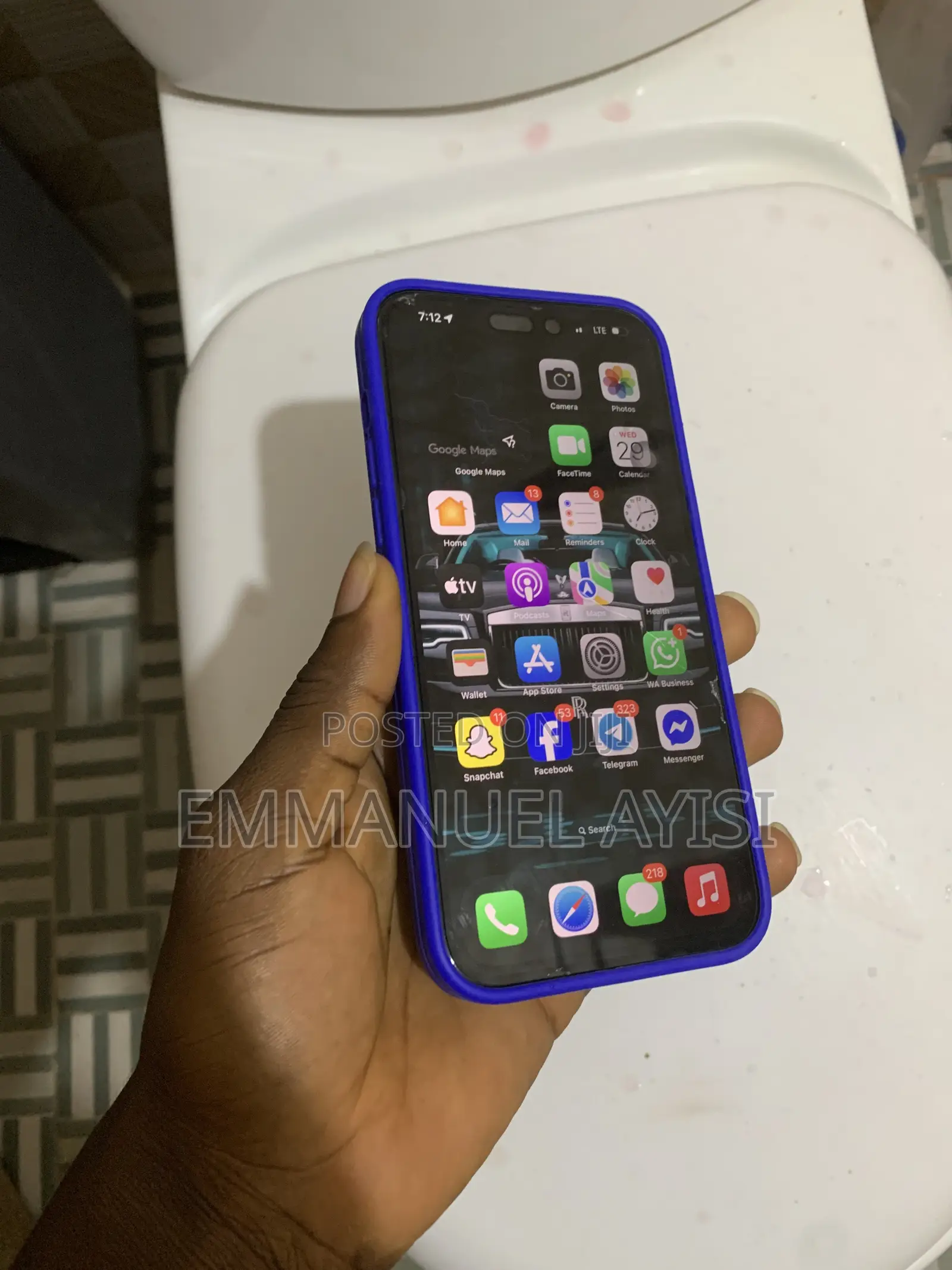 Apple iPhone 15 Pro Max 512 GB Blue