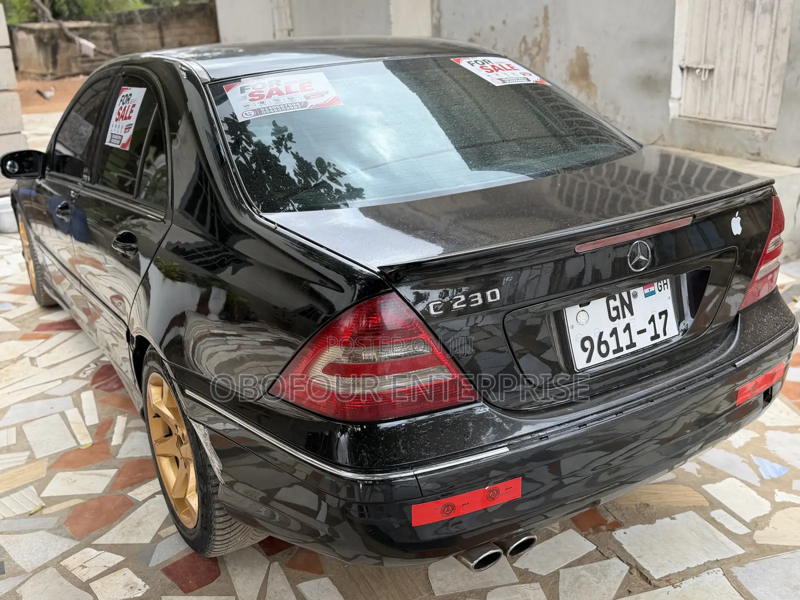 Mercedes-Benz C280 2008 Black