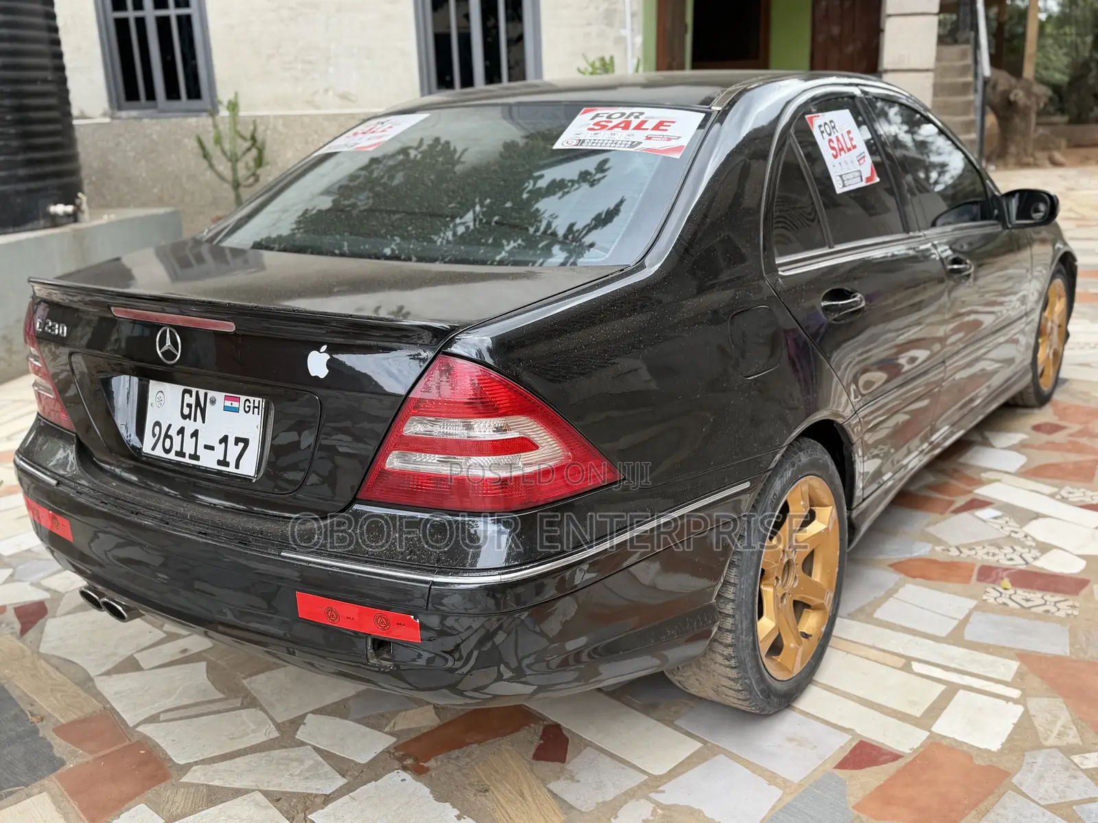 Mercedes-Benz C280 2008 Black