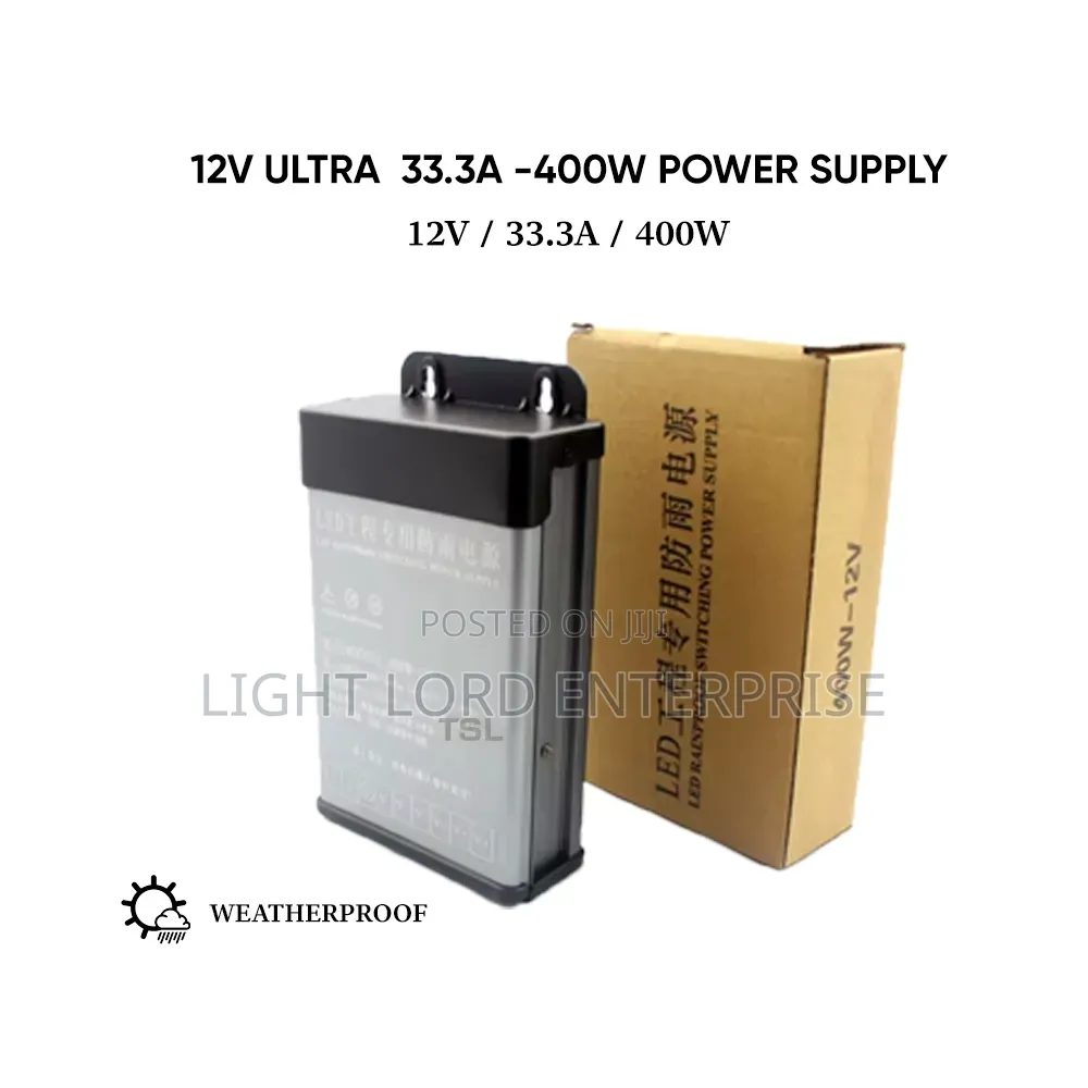 Rainproof With Fan Inside 100w/400watts Led Drive