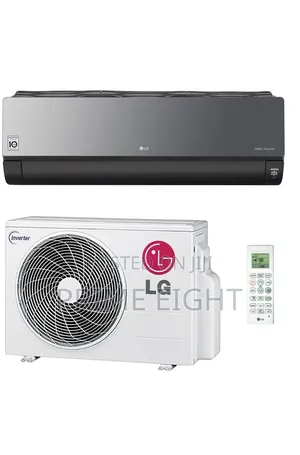 LG ArtCool 2.5HP 24k BTU Premium Black Dual Inverter Wifi AC