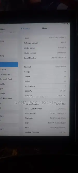 Apple iPad Air 2 128 GB Gray