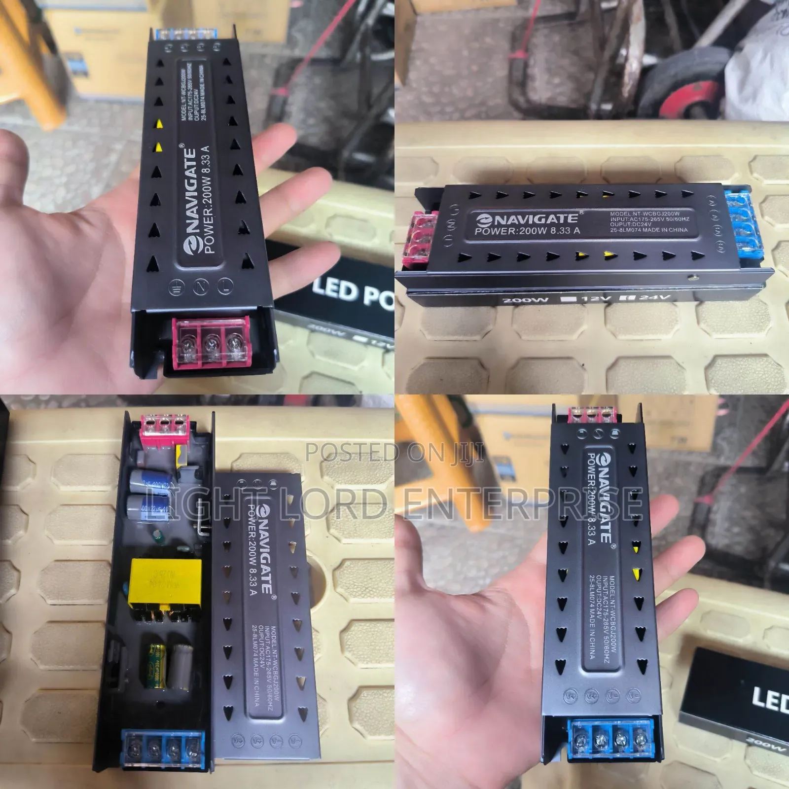 Silent Slim Power Supply 24v