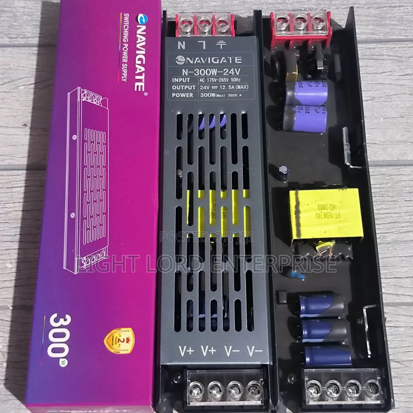 Silent Slim Power Supply 24v