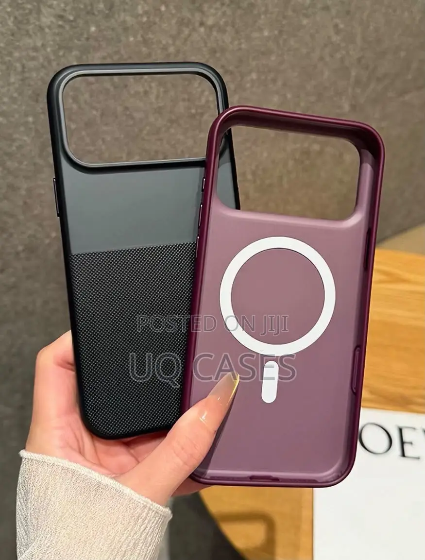 Sideless Magsafe Cases for 18 Pro Max (250ghc Free Delivery Accra)