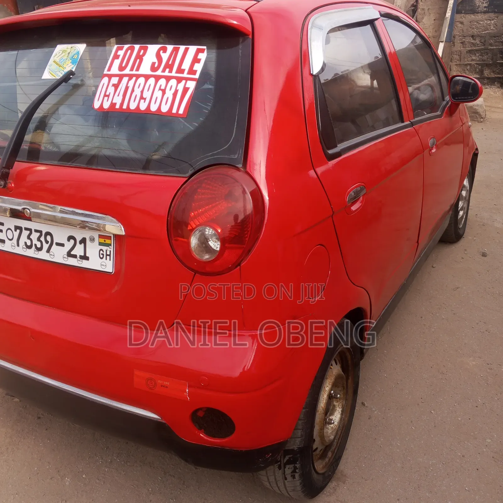 Daewoo Matiz 1.0 SE 2008 Red
