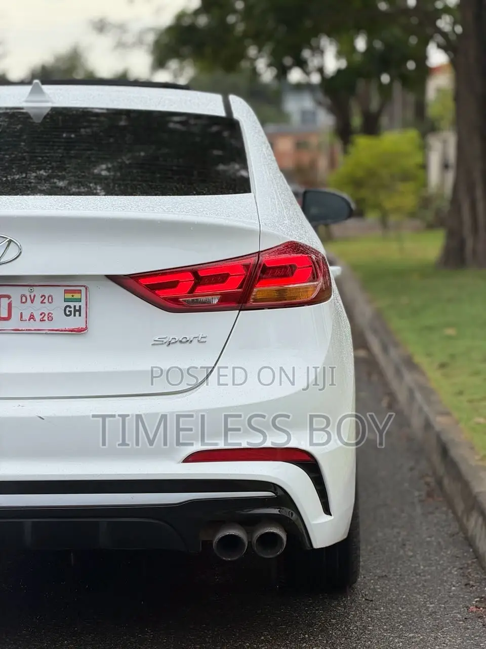 Hyundai Elantra Sport 2018 White