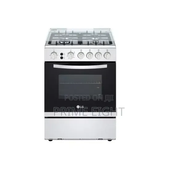 LG Gas Cooker 60×60 Silver Free Standing Burner With Oven – FA211RMA