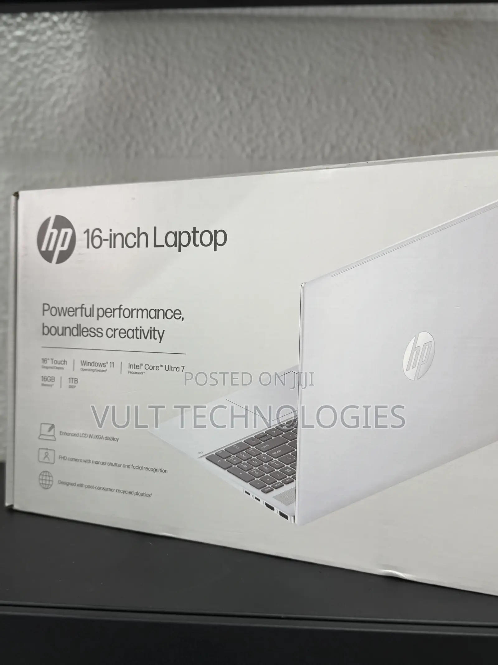 New Laptop HP OmniBook 5 16" 16GB Intel Core Ultra 7 SSD 1T