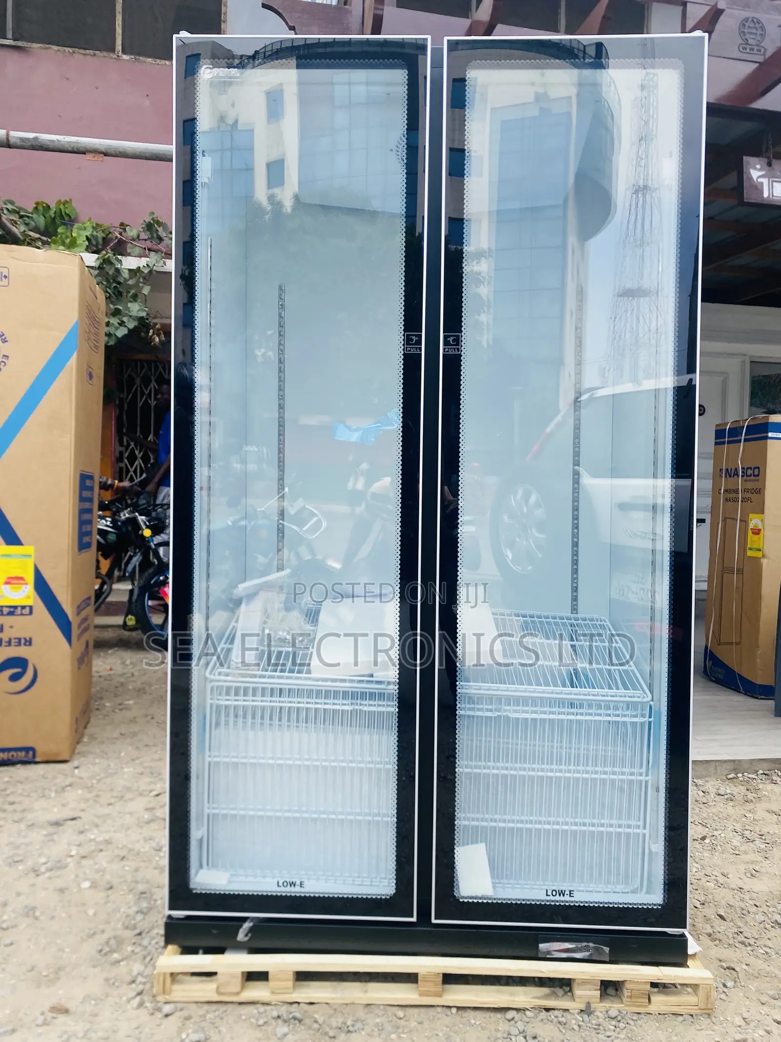 Pearl 690L Double Door Display Fridge