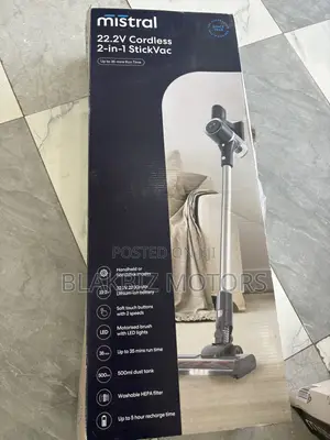 Mistral 22.2V Cordless 2-in-1 Stick Vacuum