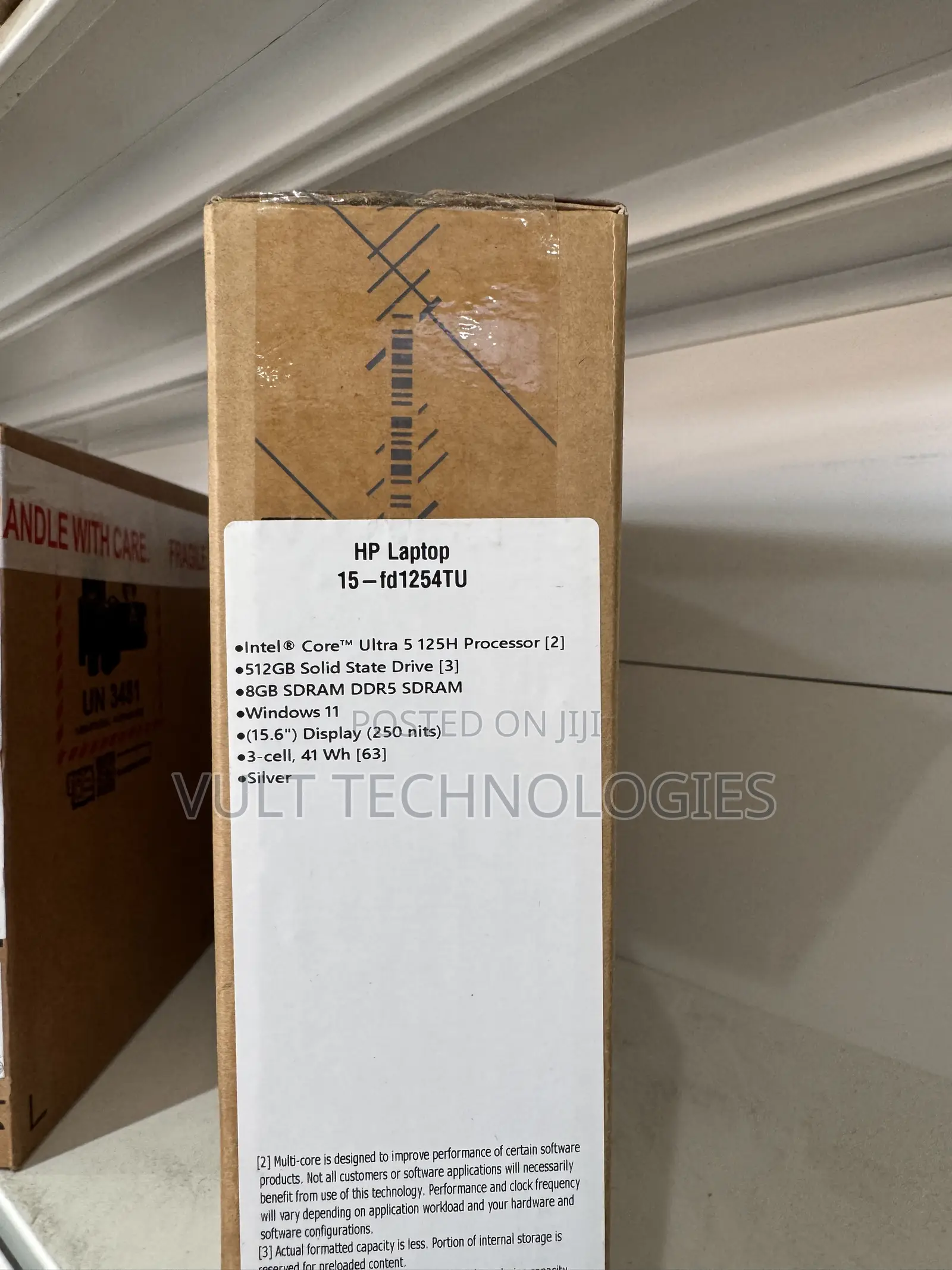New Laptop HP 15 8GB Intel Core Ultra 5 SSD 512GB