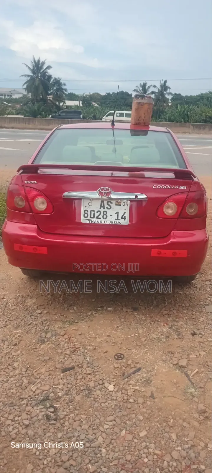 Toyota Corolla 2006 Red