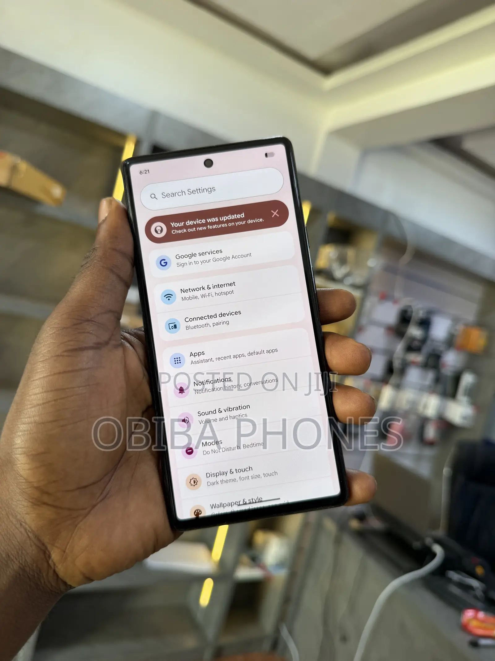 Google Pixel 6 128 GB Black
