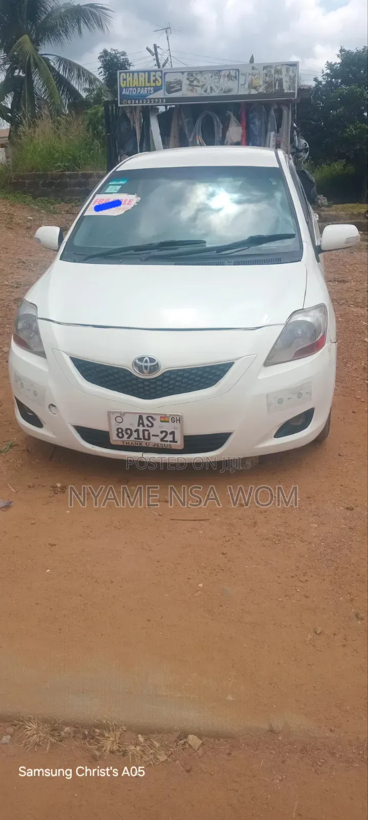Toyota Belta 2010 White
