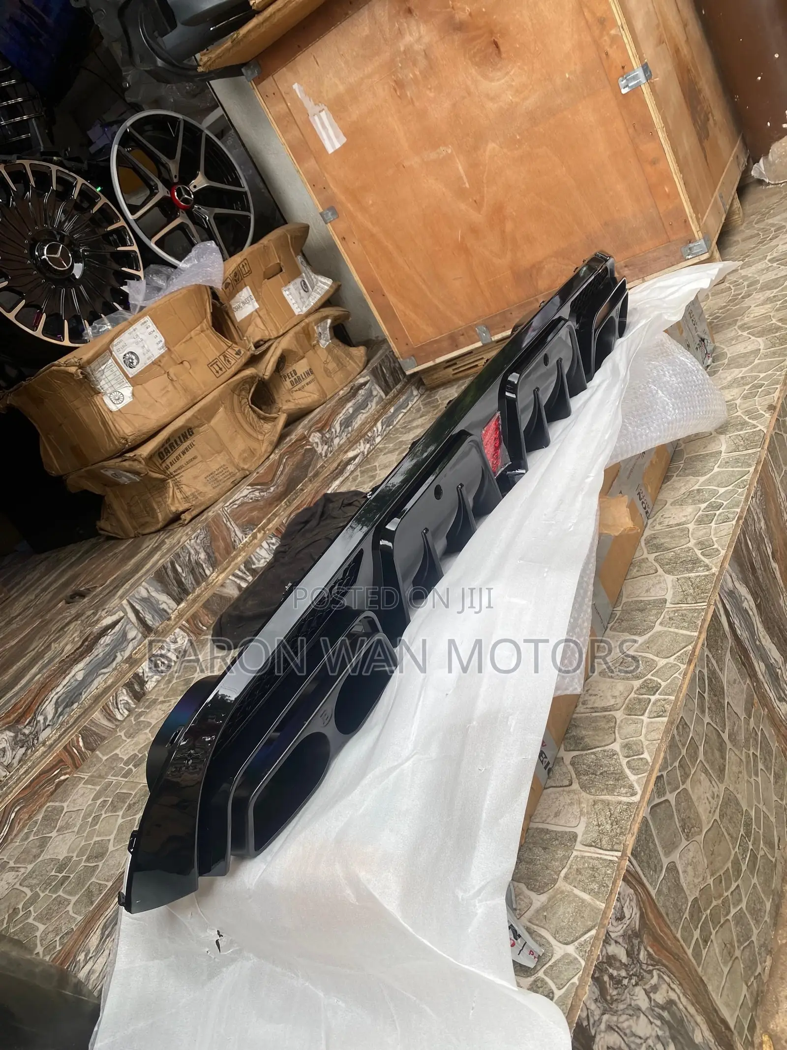 Rear/Back Bumper Diffuser and Exaust Complete Update Brabus Available