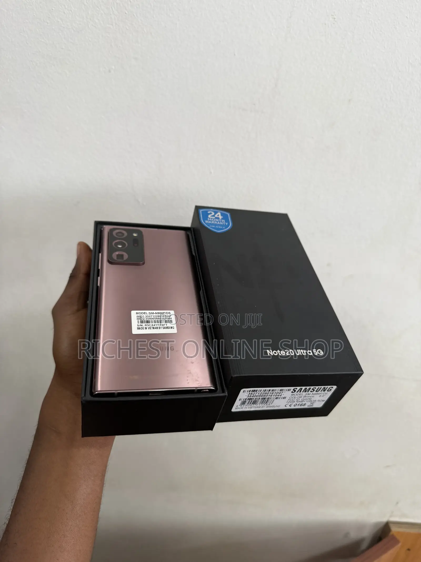 New Samsung Galaxy Note 20 Ultra 5G 128 GB Bronze