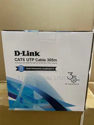 Original D-Link CAT6 Network Cable 305m -25years WARRANTY