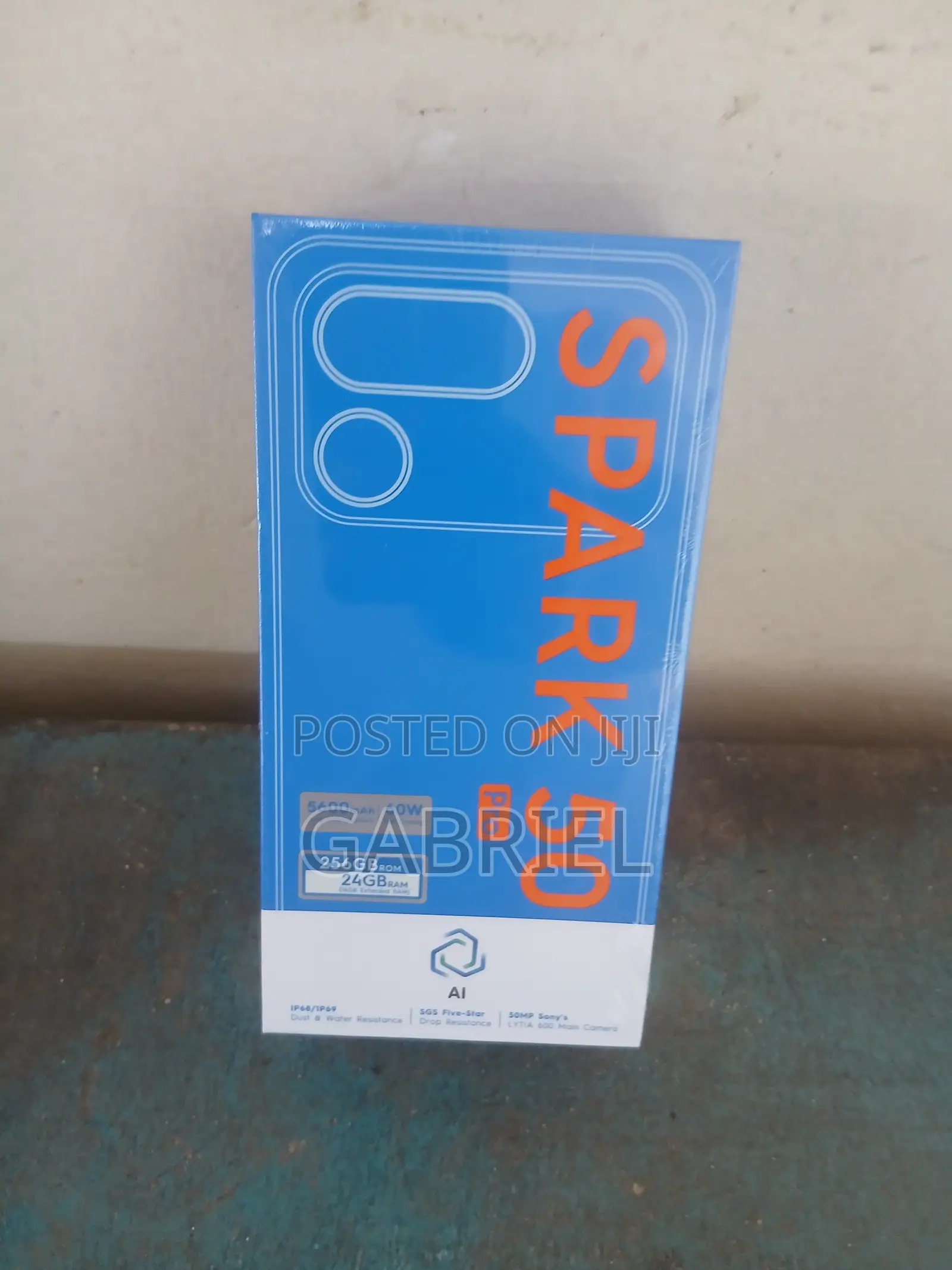 New Tecno Spark 5 Pro 128 GB Black