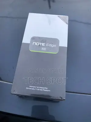 New Infinix Note Edge 256 GB Black