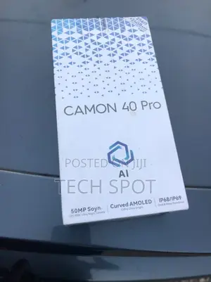 New Tecno Camon 40 Pro 5G 256 GB Black