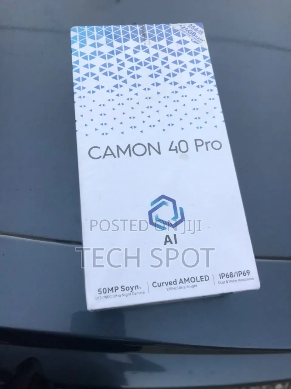 New Tecno Camon 40 Pro 5G 256 GB Black