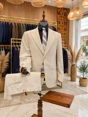 Sophisticated Cream Formal Suits Collection