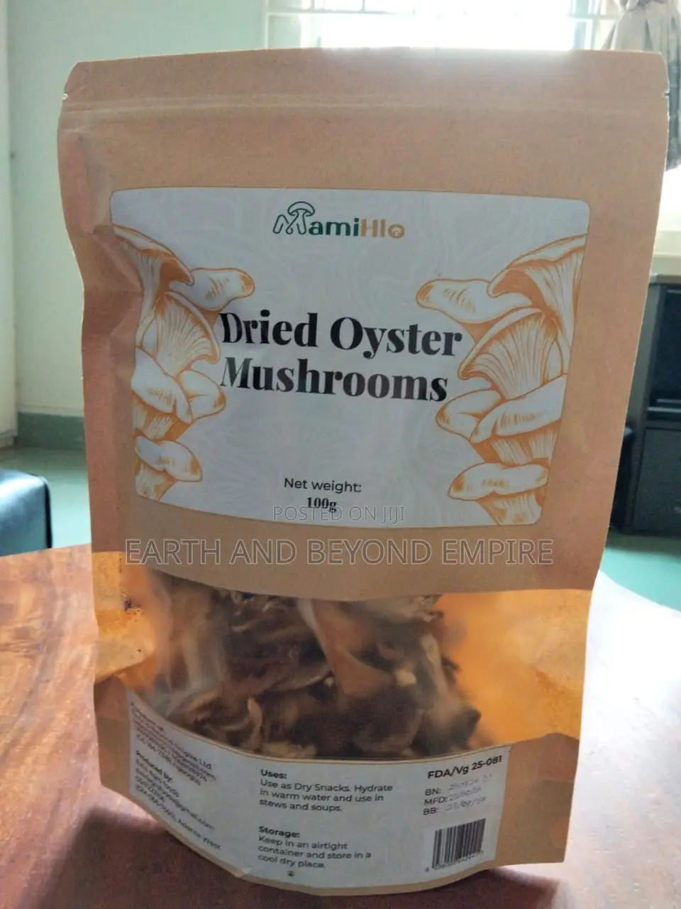 Dried Oyster Mushroom