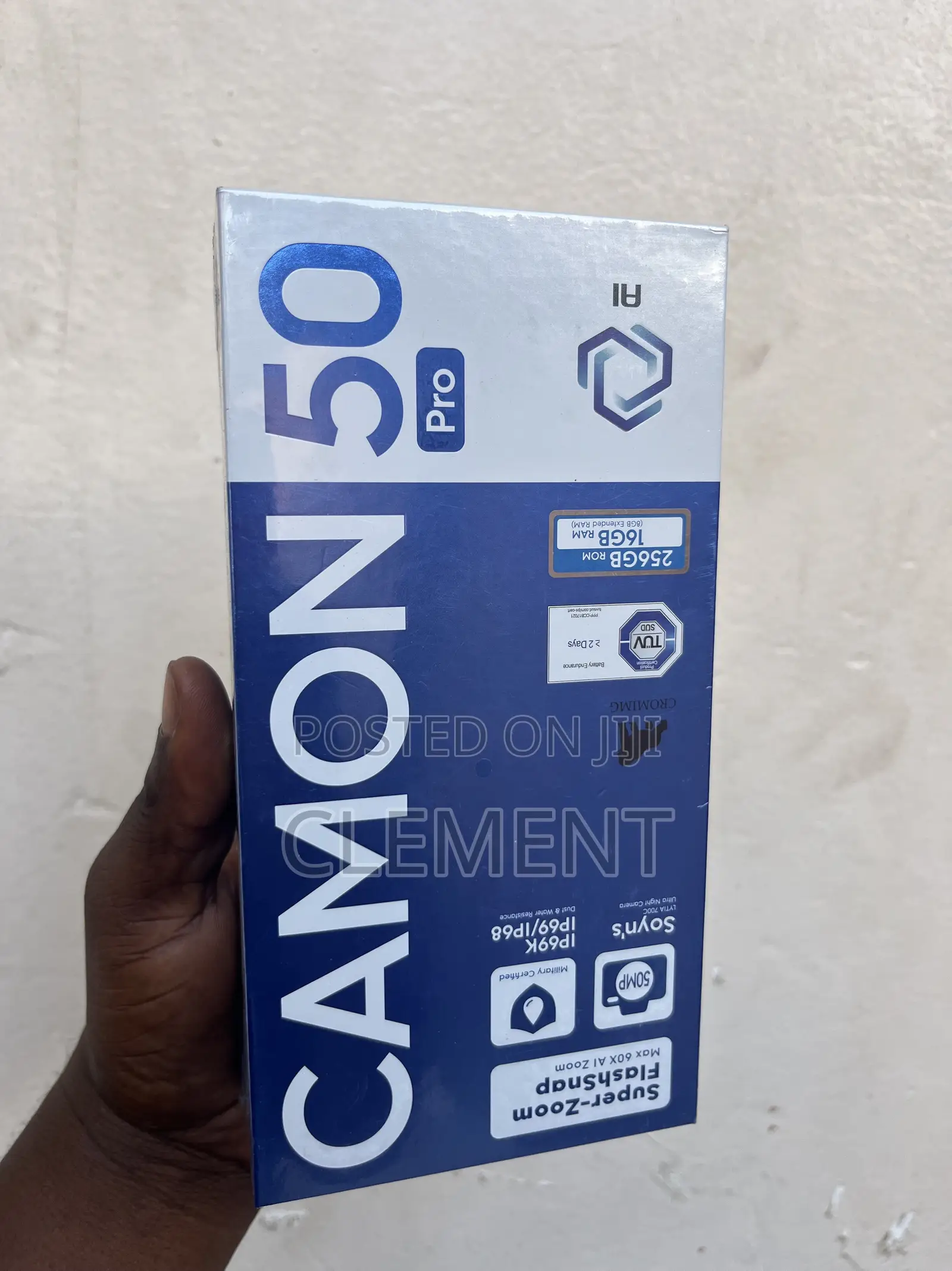 New Tecno Camon 50 Pro 256 GB
