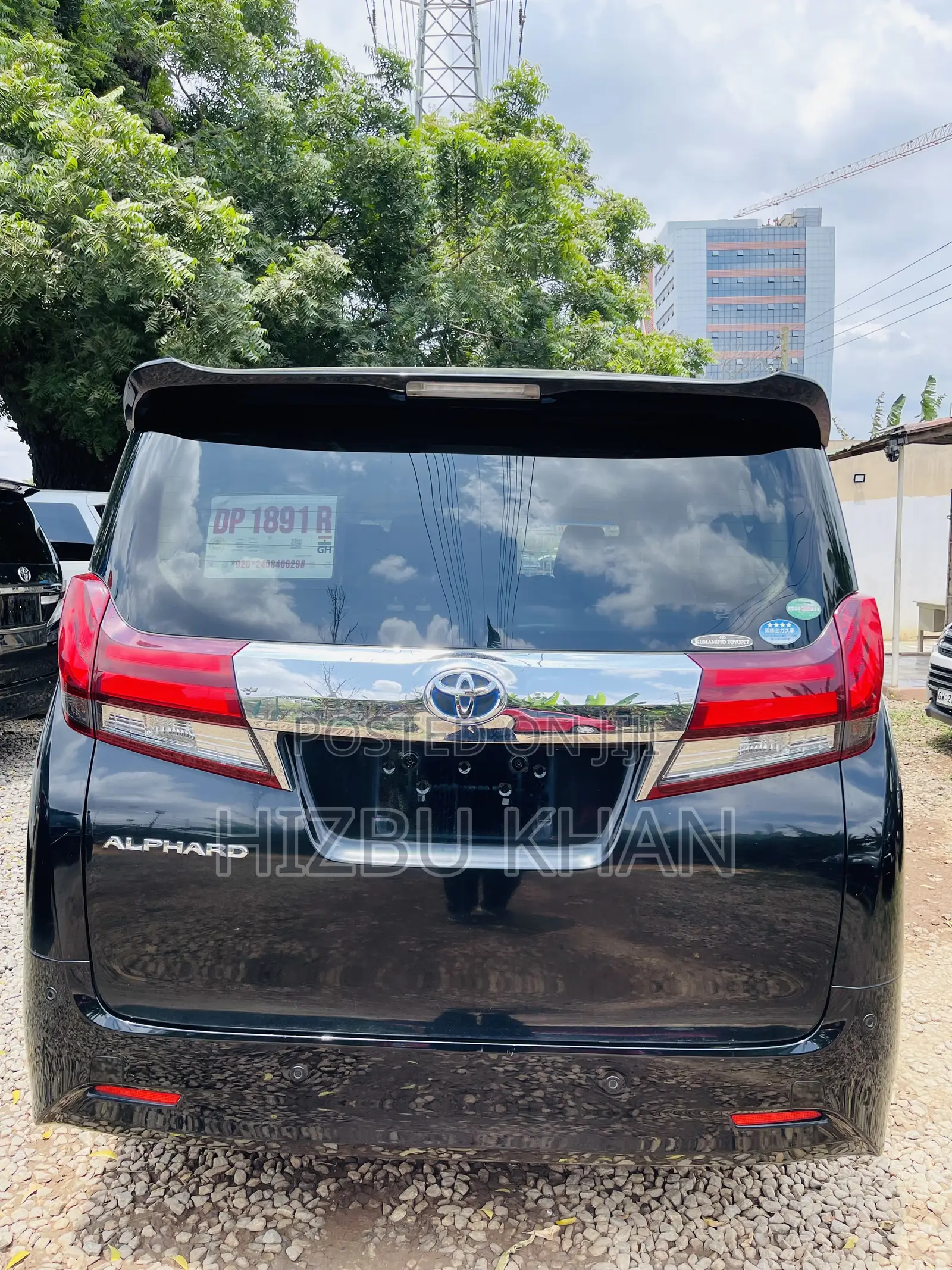 Toyota Alphard 2.4 Petrol AWD 2015 Black