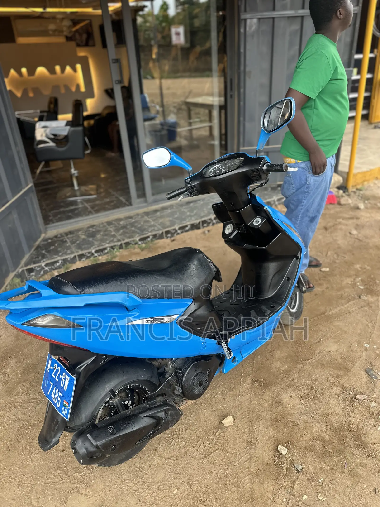 Motorcycle 2022 Blue