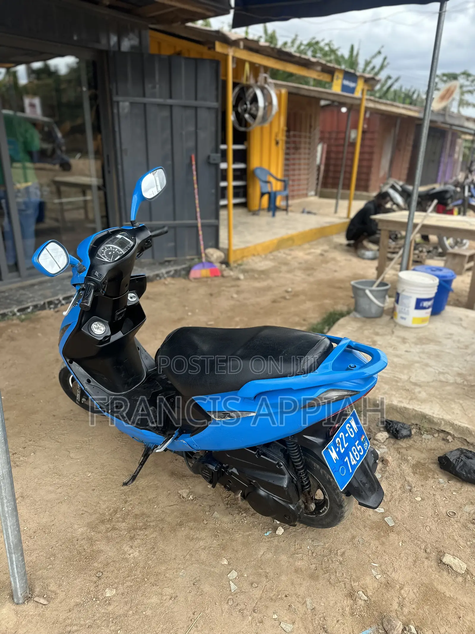 Motorcycle 2022 Blue