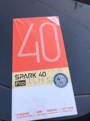New Tecno Spark 40 Pro 256 GB Gold