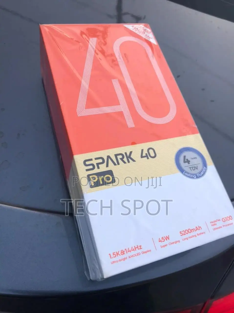 New Tecno Spark 40 Pro 256 GB Gold