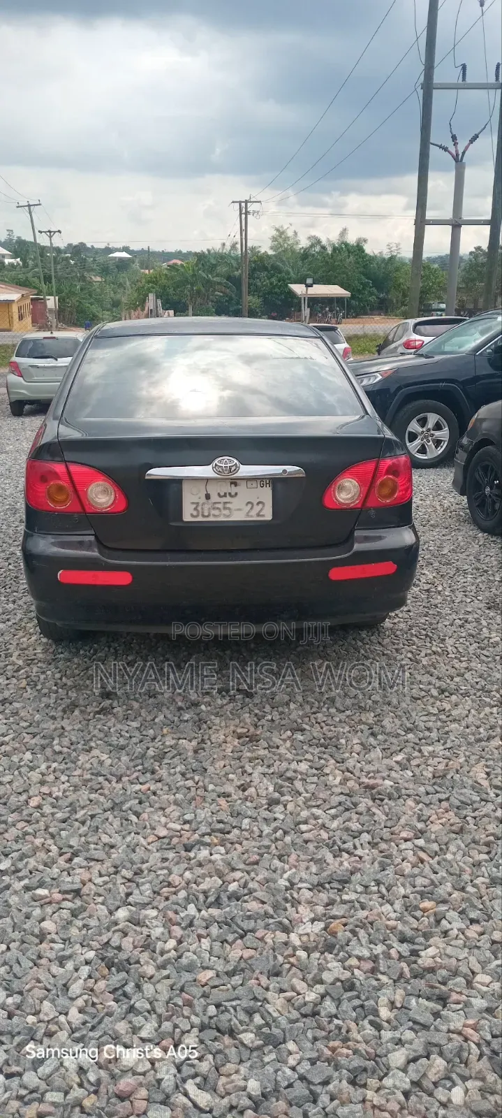 Toyota Corolla 2008 Black