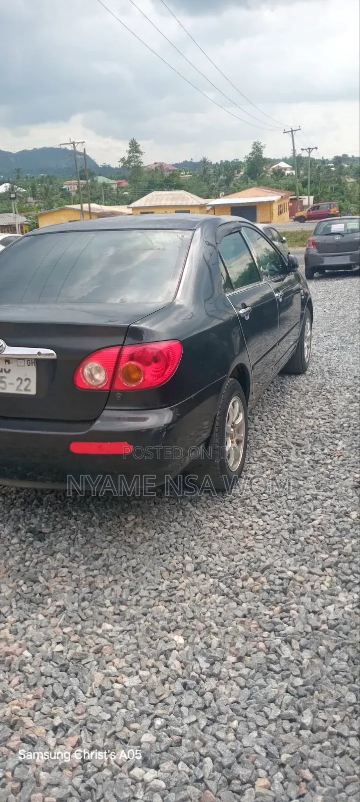 Toyota Corolla 2008 Black