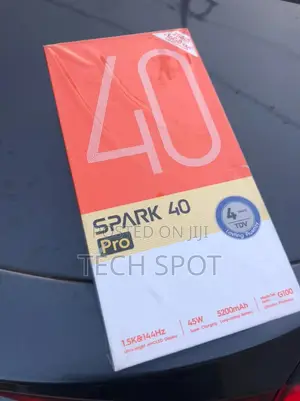 New Tecno Spark 40 Pro 256 GB Gold