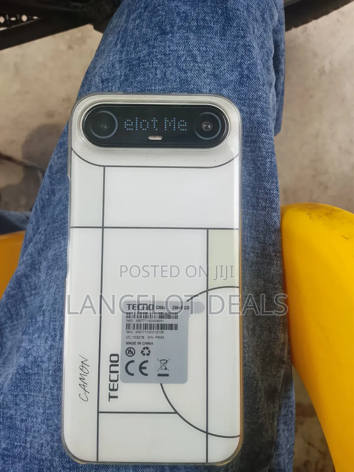 Tecno Camon Slim 256 GB White