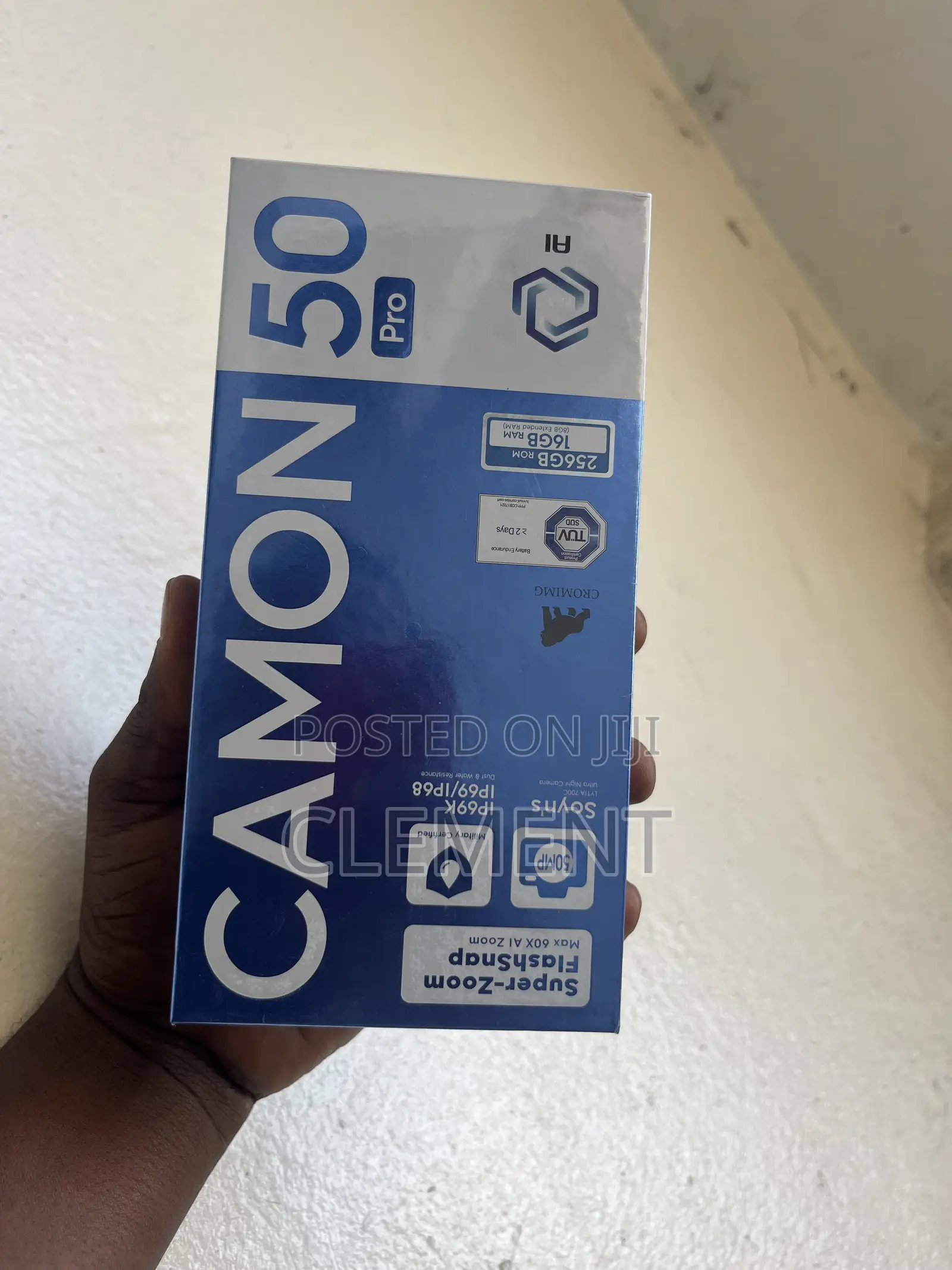 New Tecno Camon 50 Pro 256 GB