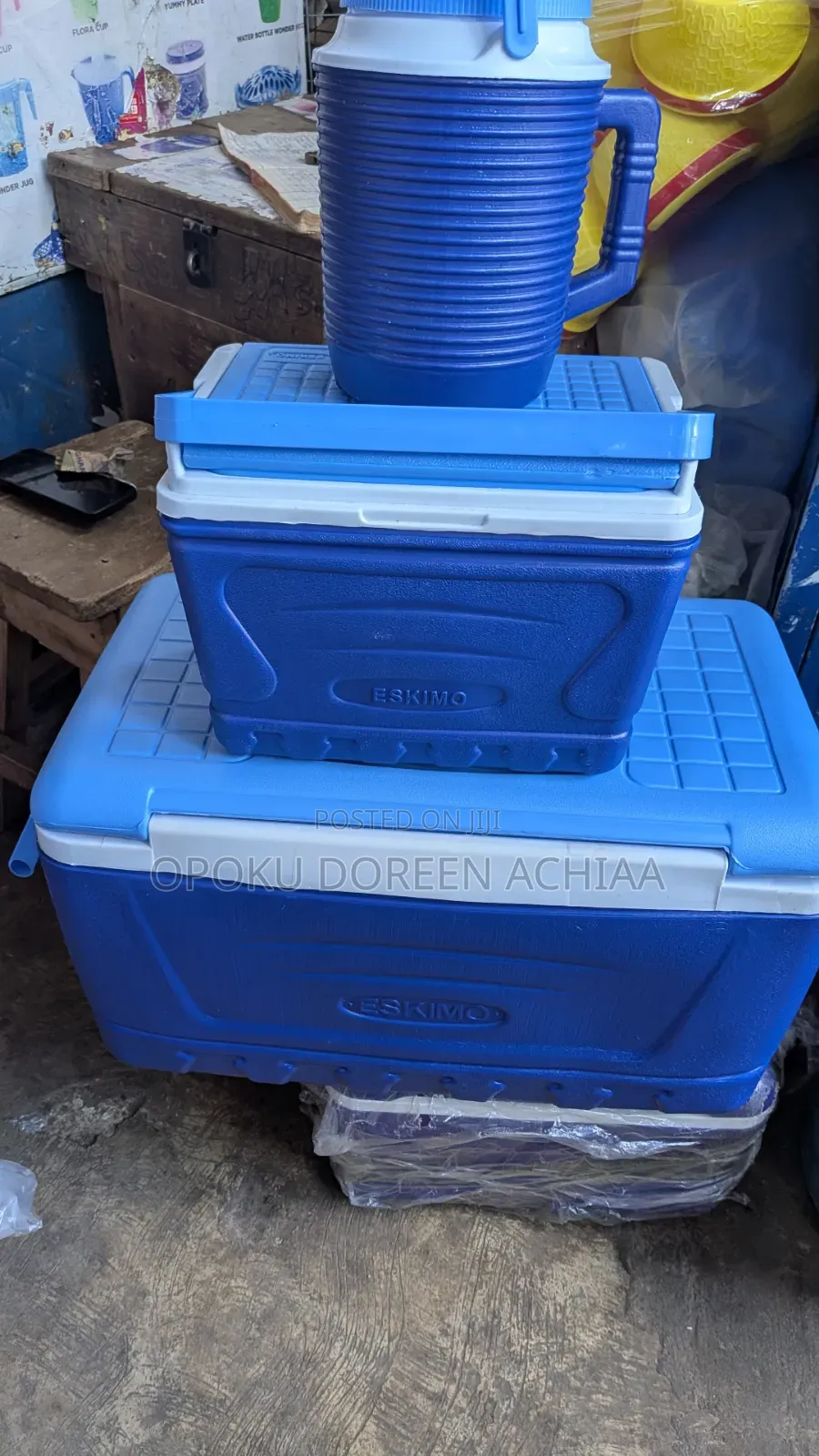 3 Set Eskimo Ice Chest
