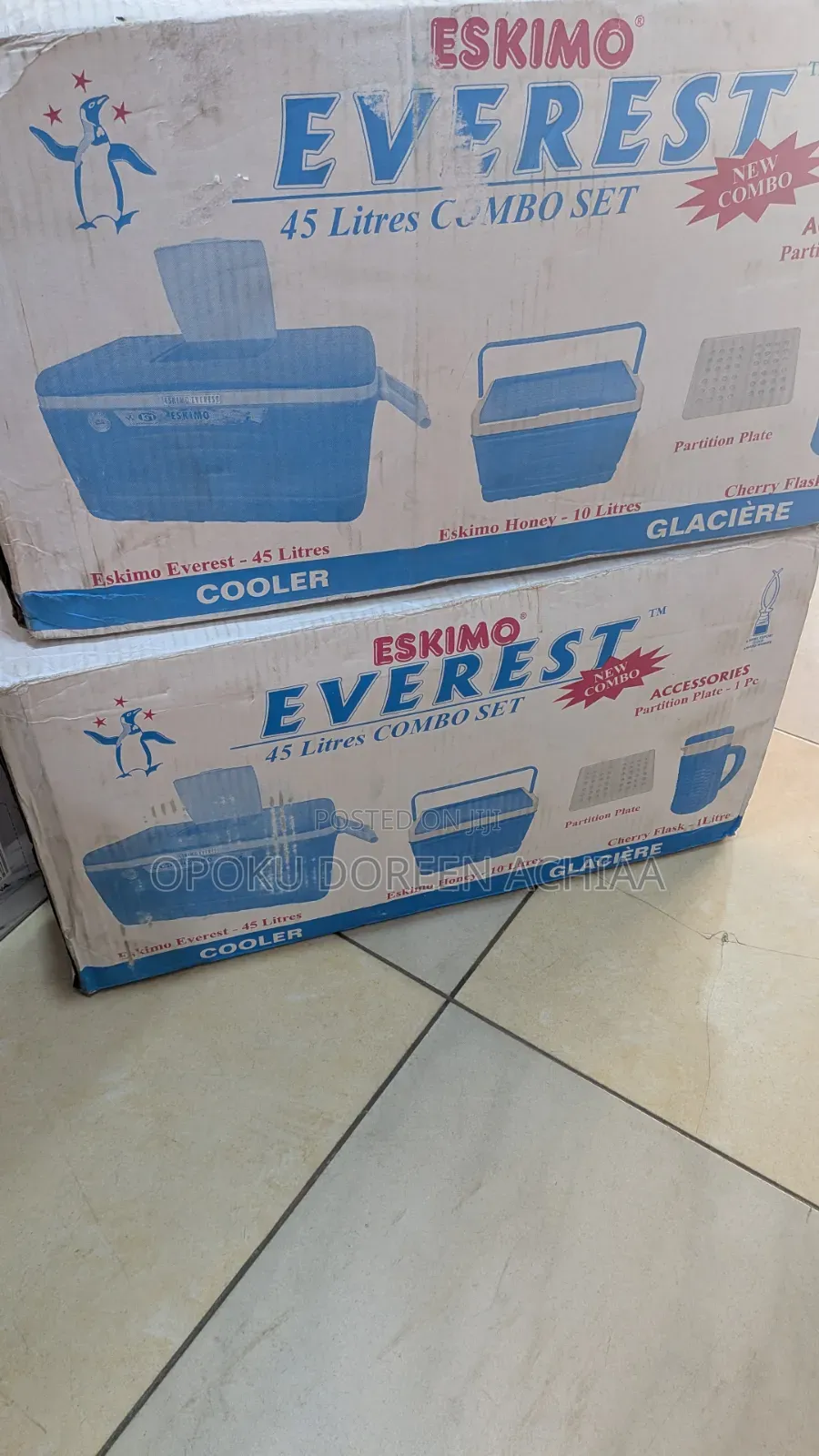 3 Set Eskimo Ice Chest