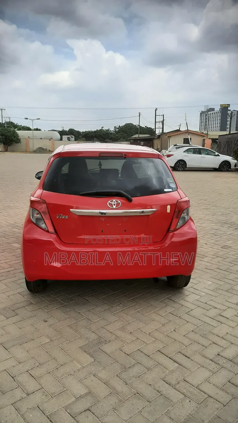 Toyota Vitz 2014 Red
