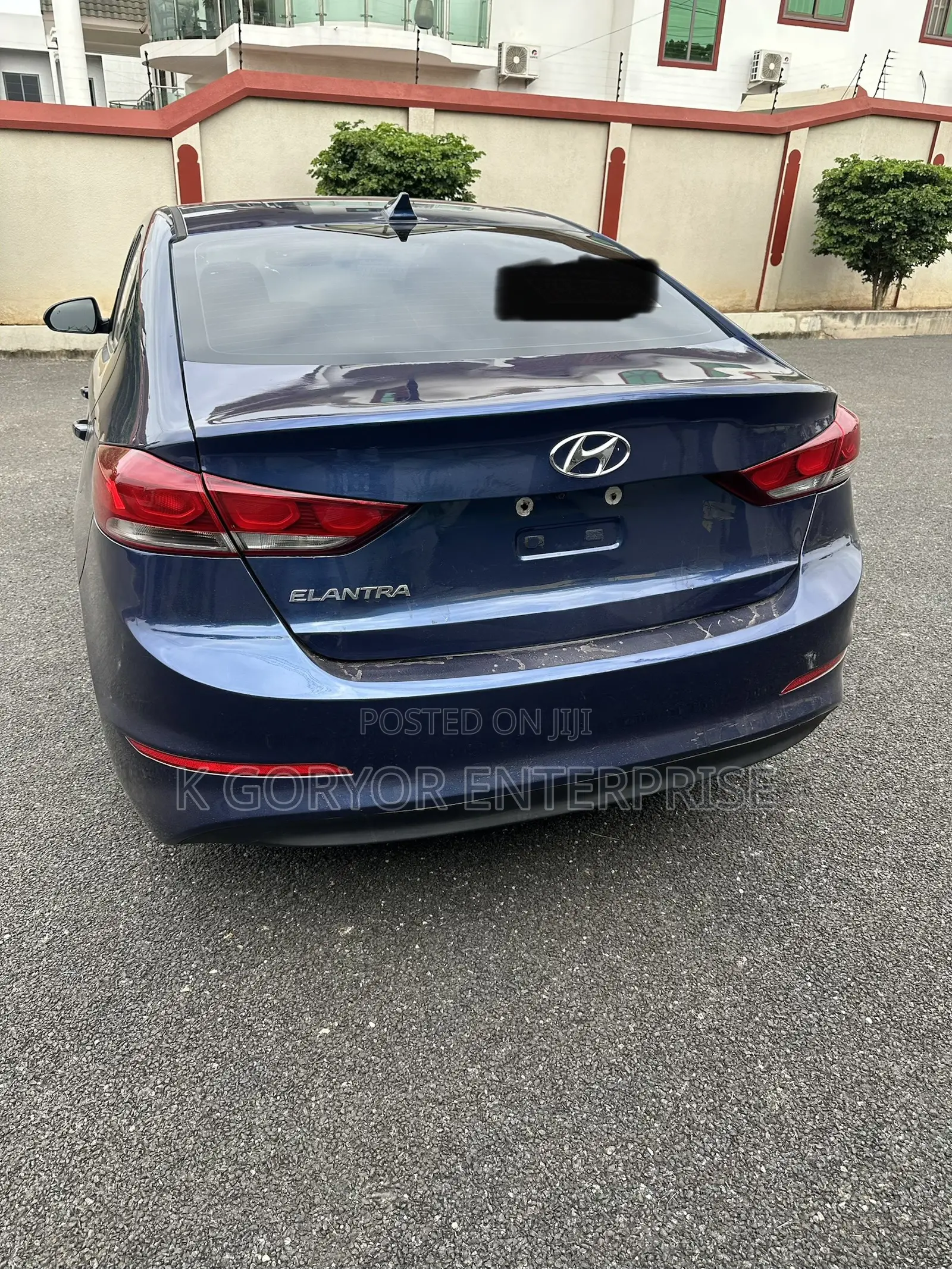 Hyundai Elantra 2017 Blue