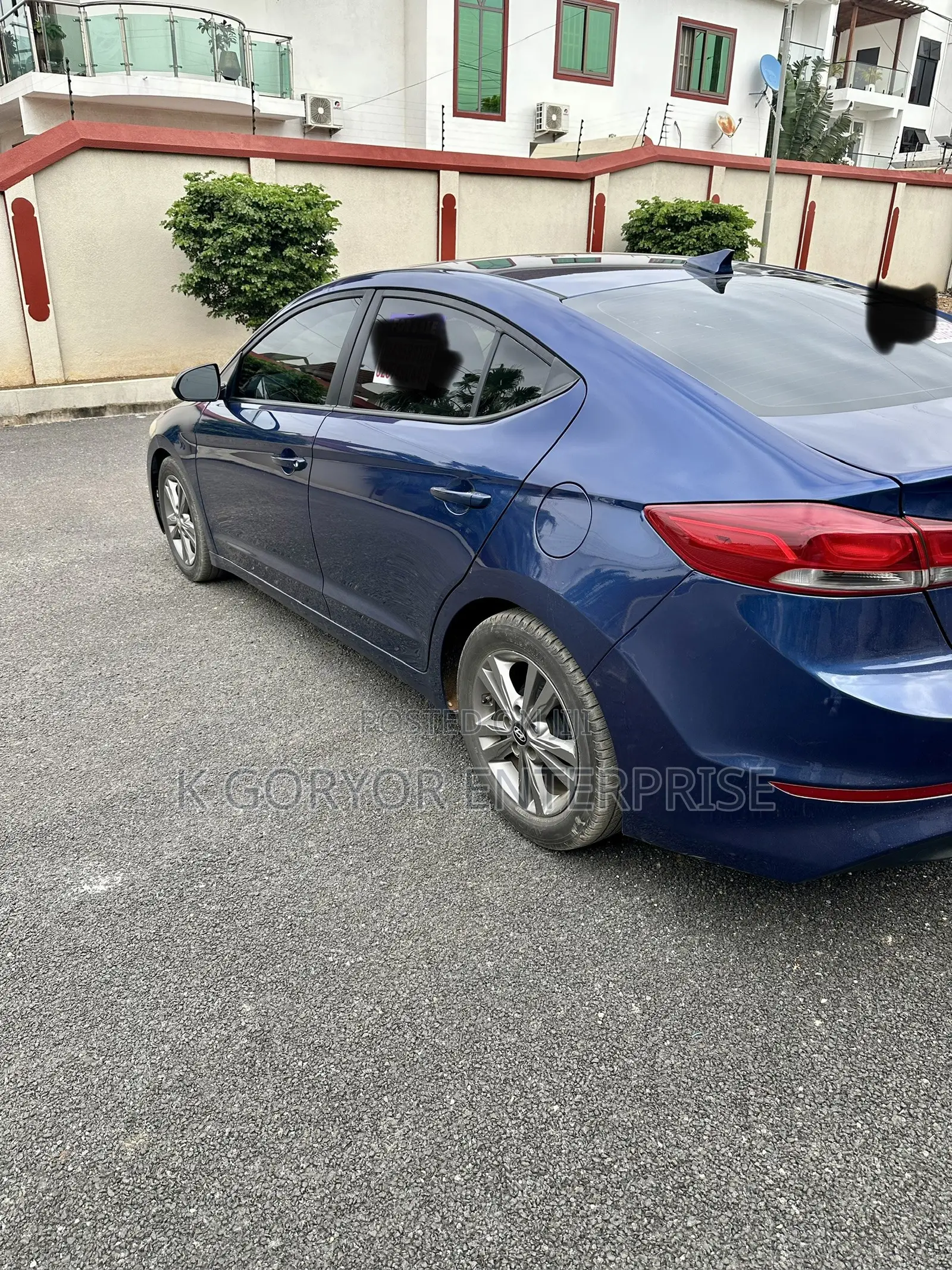 Hyundai Elantra 2017 Blue